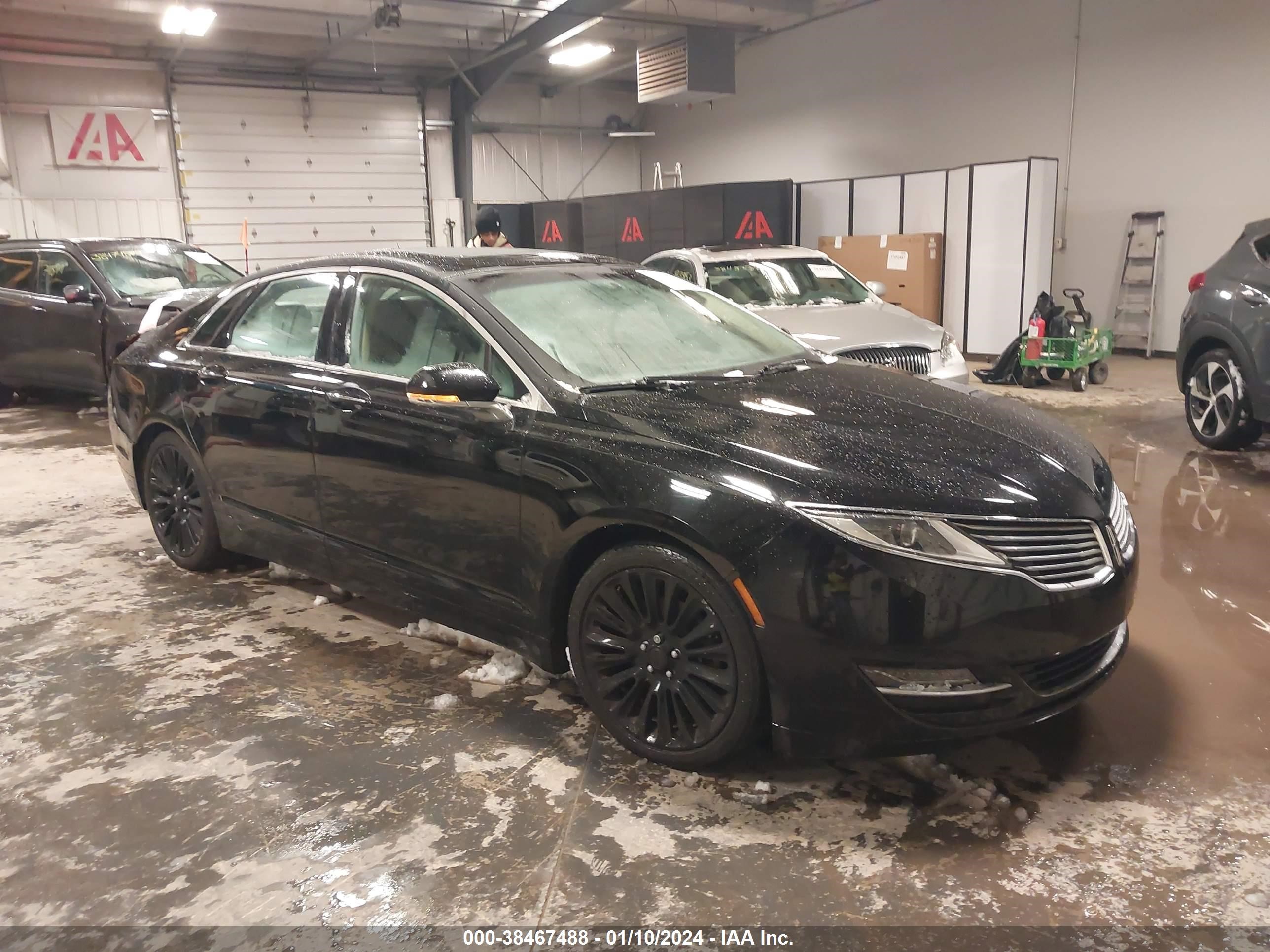 LINCOLN MKZ 2016 3ln6l2gk5gr602922