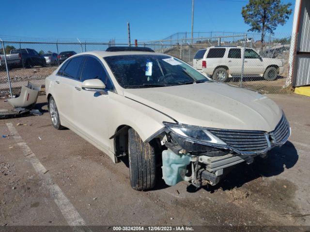 LINCOLN MKZ 2016 3ln6l2gk5gr603228