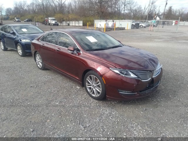 LINCOLN MKZ 2015 3ln6l2gk6fr612373