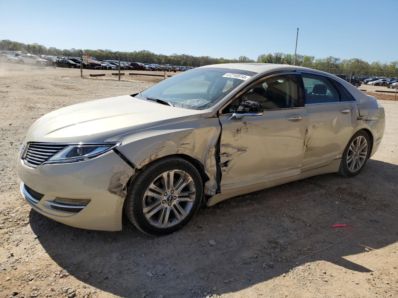 LINCOLN MKZ 2016 3ln6l2gk6gr633399