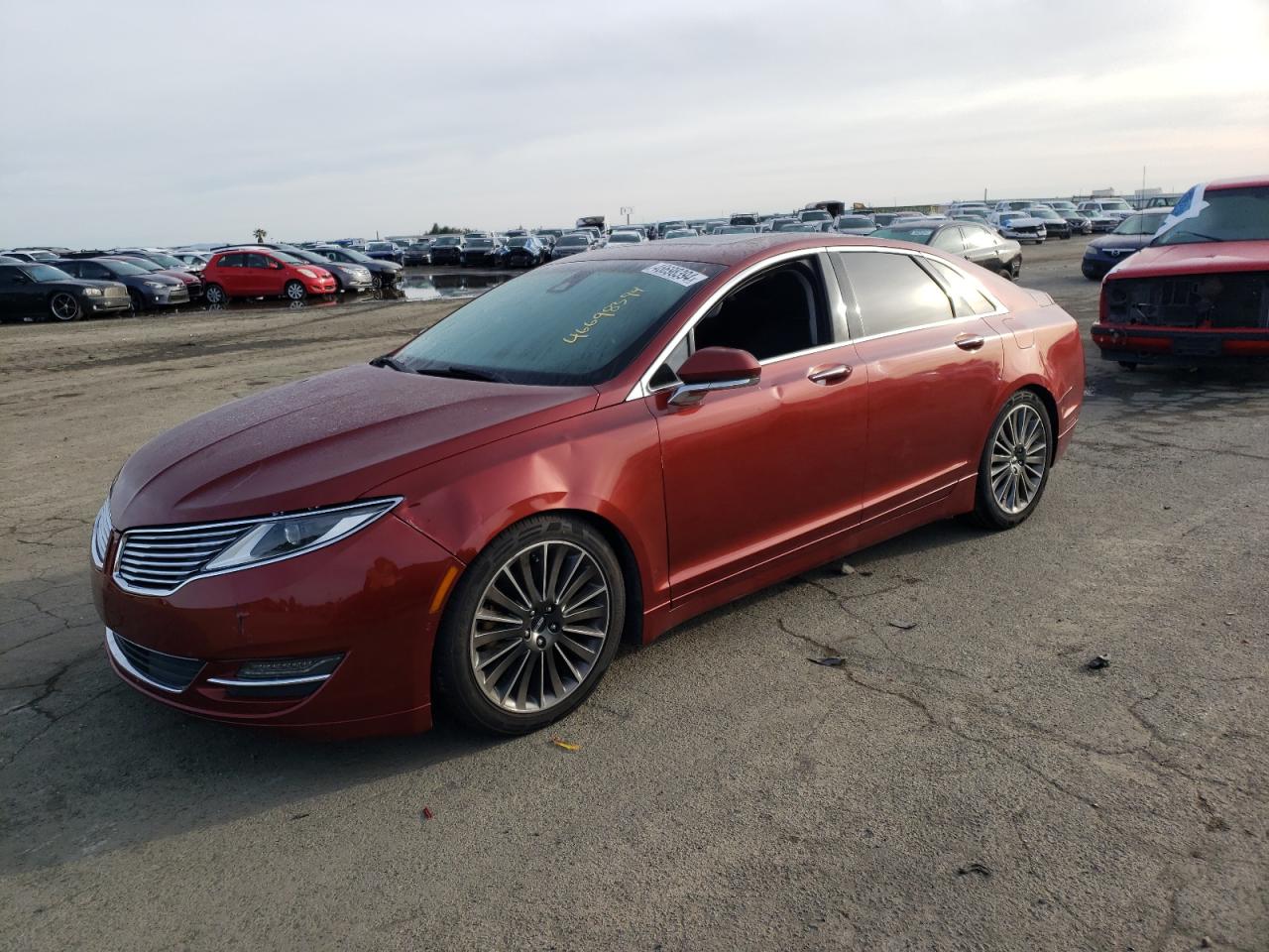 LINCOLN MKZ 2014 3ln6l2gk7er804674