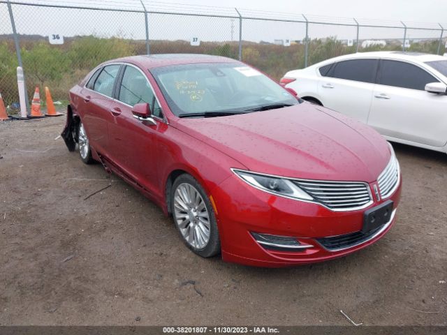 LINCOLN MKZ 2016 3ln6l2gk7gr612920