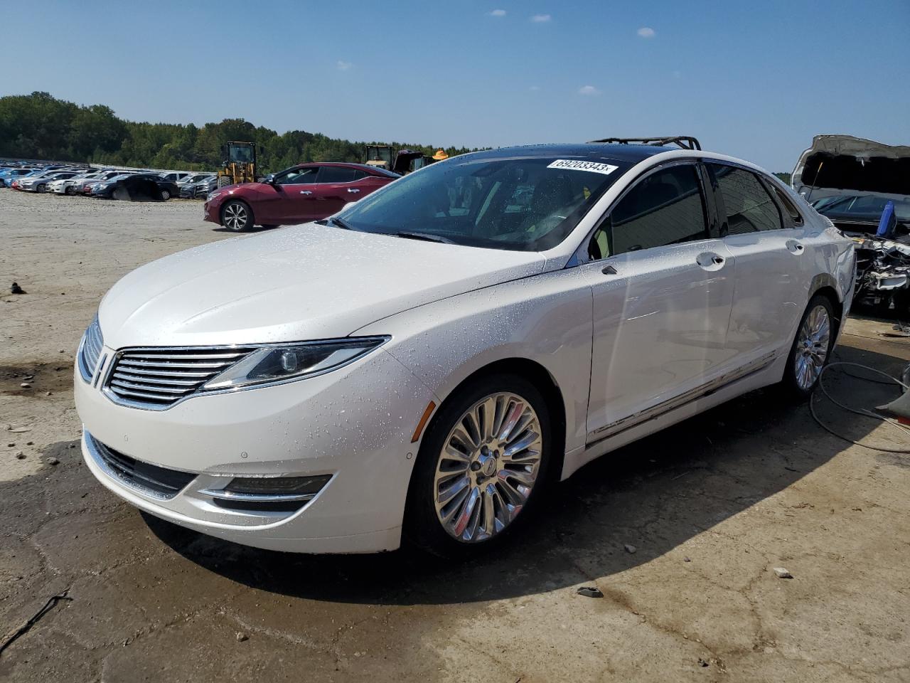 LINCOLN MKZ 2014 3ln6l2gk8er800326