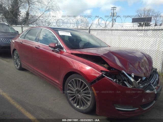 LINCOLN MKZ 2014 3ln6l2gk8er822942