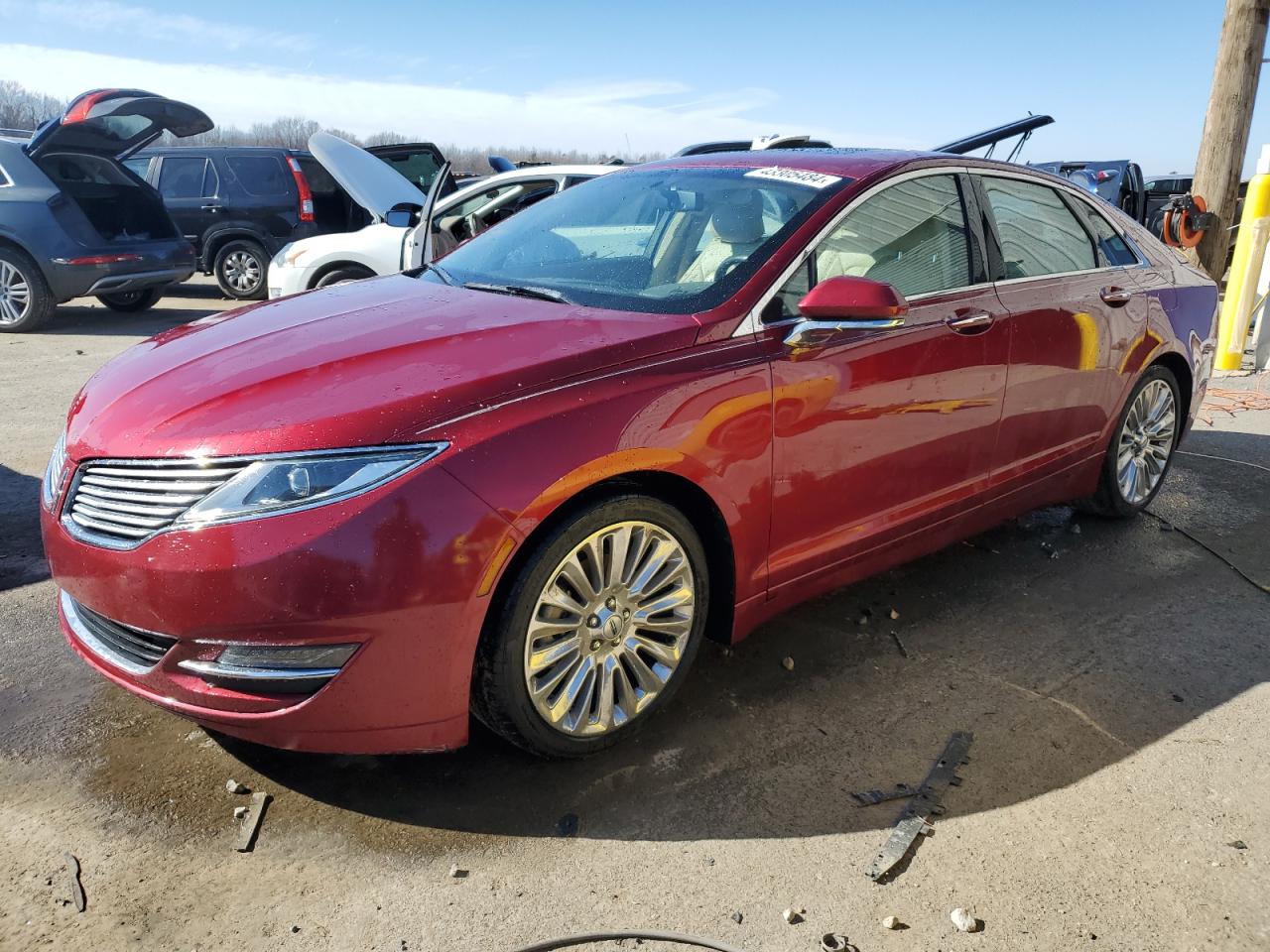 LINCOLN MKZ 2015 3ln6l2gk9fr602758