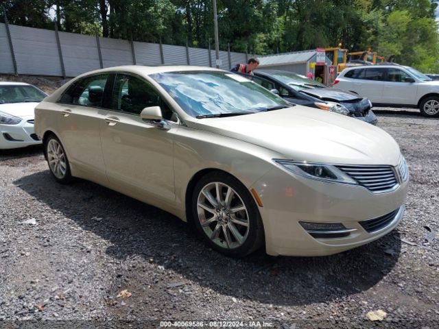 LINCOLN MKZ 2015 3ln6l2gk9fr610035