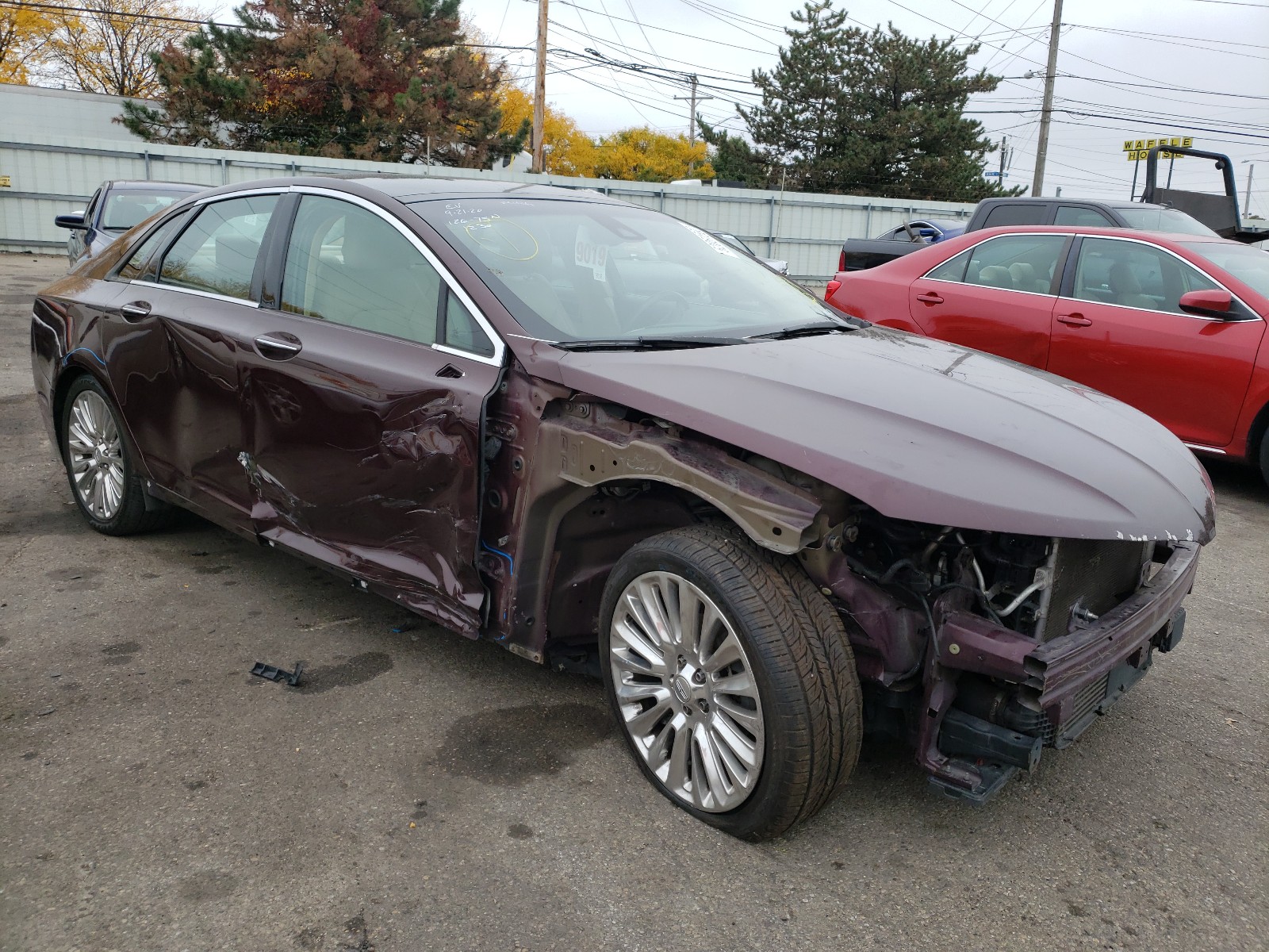 LINCOLN MKZ 2013 3ln6l2j90dr808280