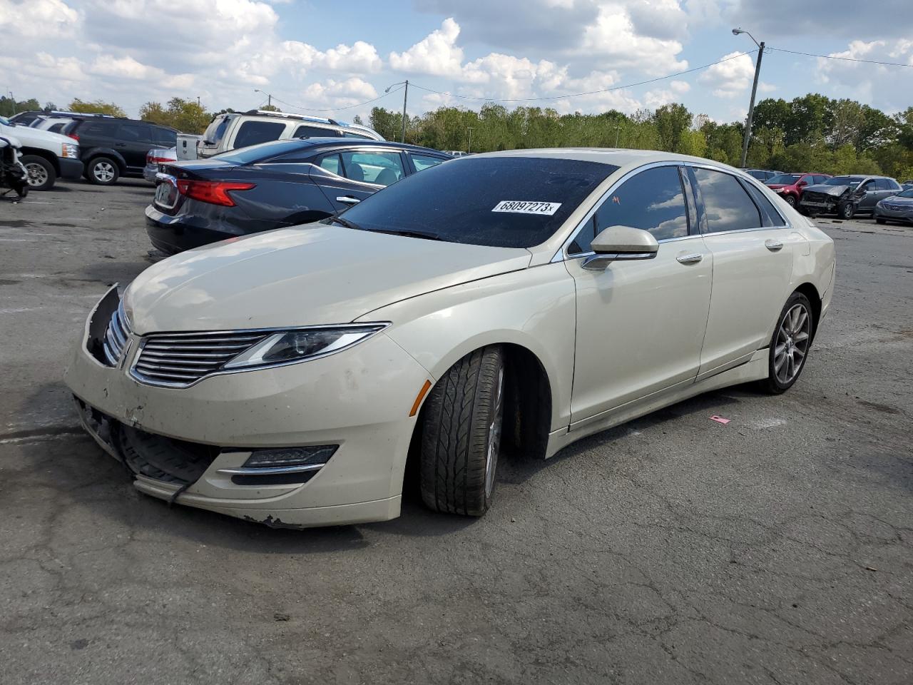 LINCOLN MKZ 2014 3ln6l2j91er826224