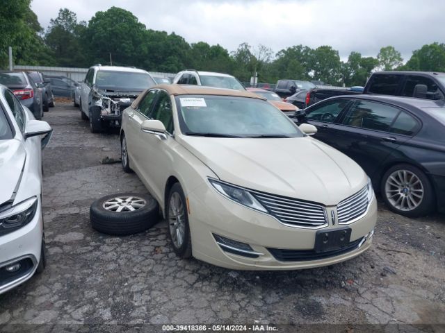 LINCOLN MKZ 2014 3ln6l2j91er832931