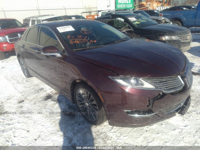 LINCOLN MKZ 2013 3ln6l2j96dr805450