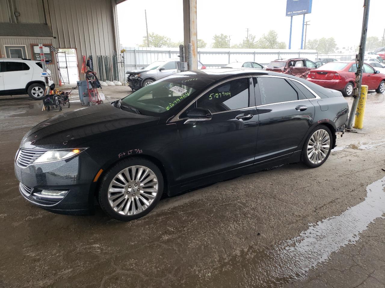 LINCOLN MKZ 2014 3ln6l2j97er818158