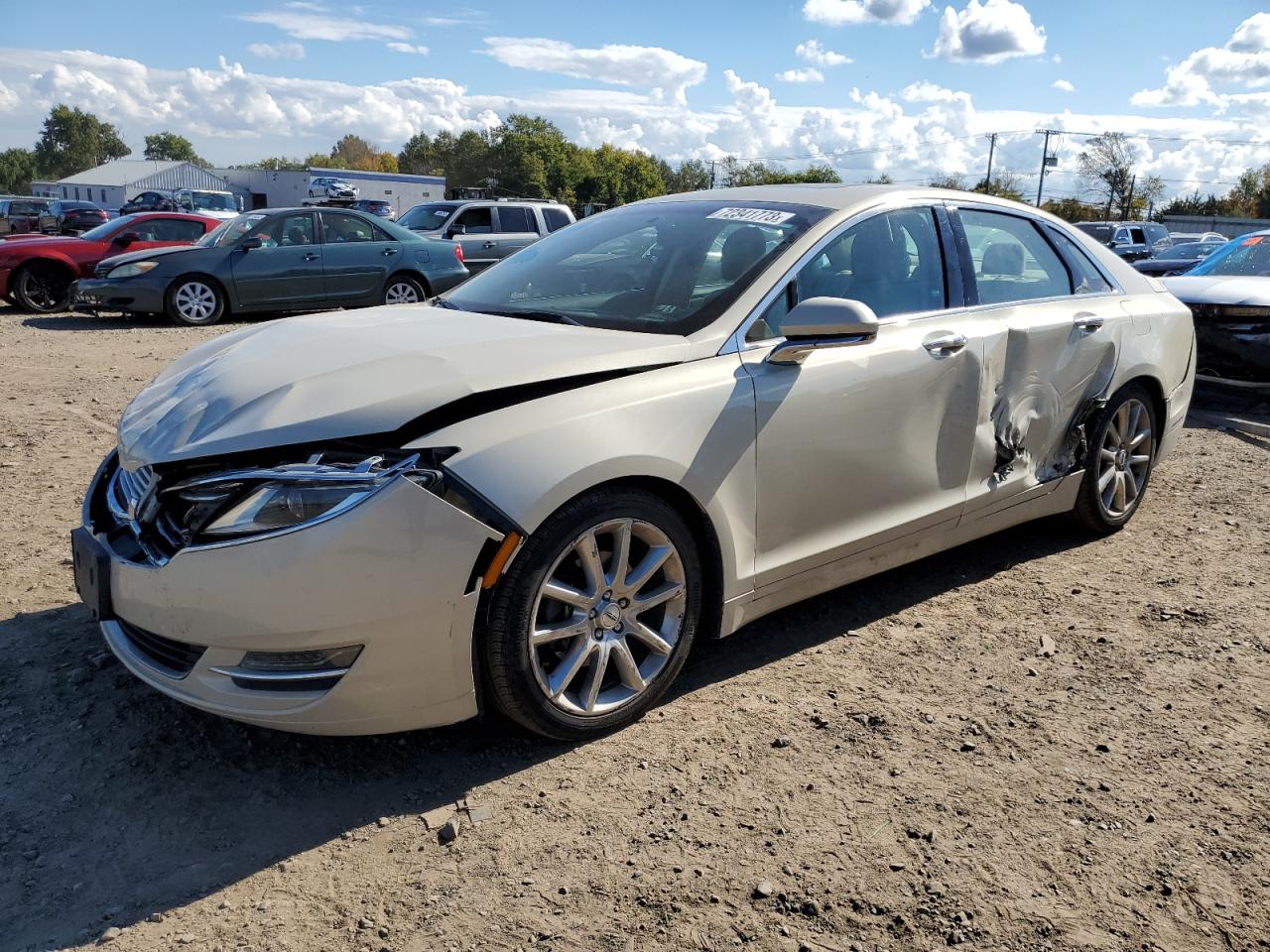 LINCOLN MKZ 2014 3ln6l2j98er810991