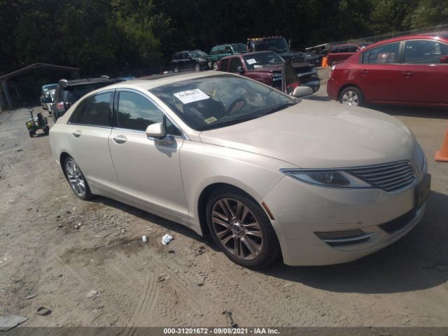 LINCOLN MKZ 2014 3ln6l2j98er813115