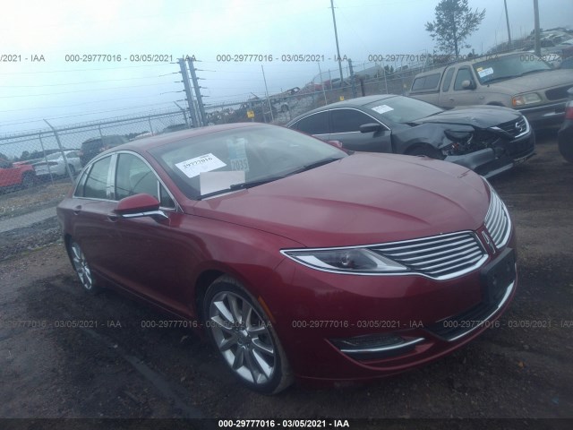 LINCOLN MKZ 2014 3ln6l2j99er814094