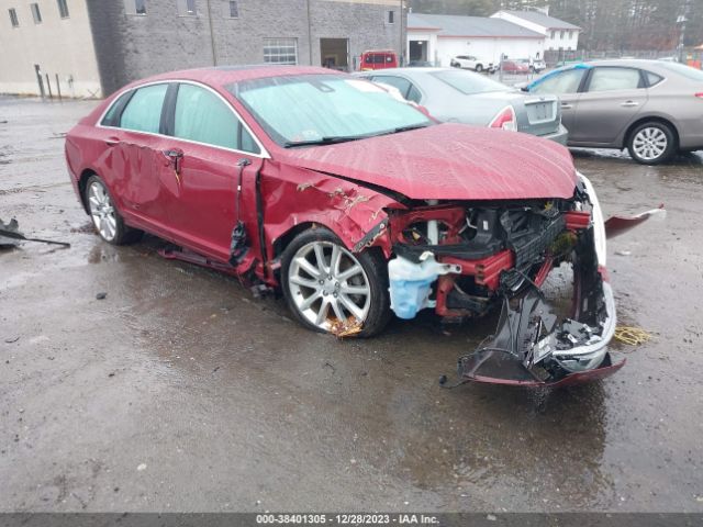 LINCOLN MKZ 2016 3ln6l2jk0gr618308