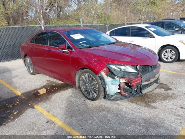 LINCOLN MKZ 2016 3ln6l2jk1gr600996