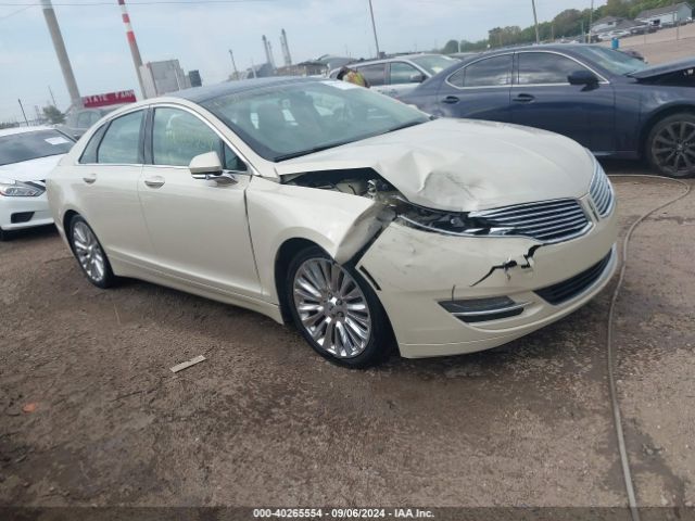 LINCOLN MKZ 2015 3ln6l2jk2fr624626