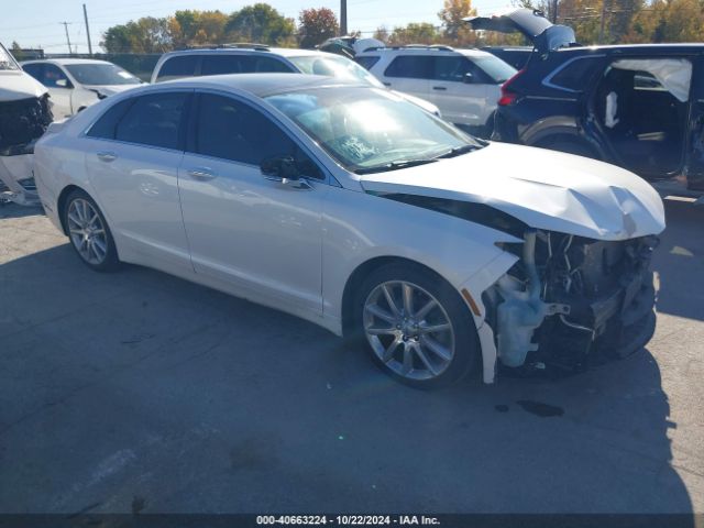 LINCOLN MKZ 2016 3ln6l2jk2gr610517