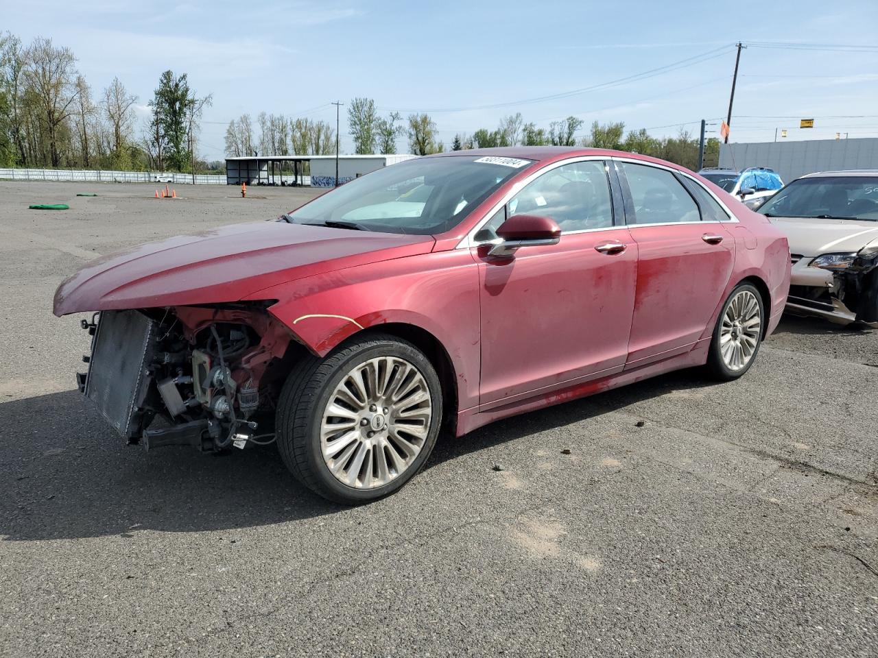 LINCOLN MKZ 2016 3ln6l2jk2gr627852