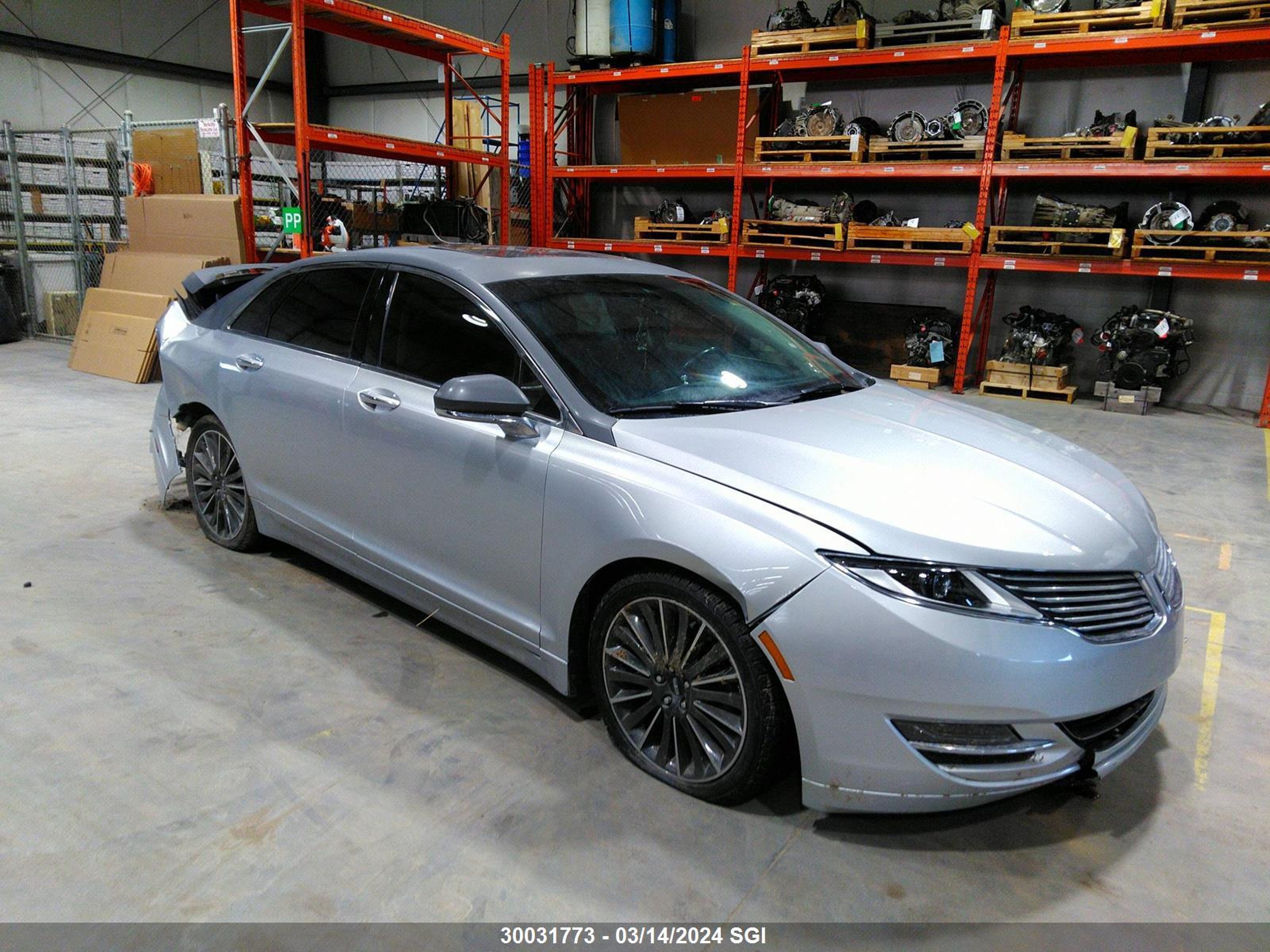 LINCOLN MKZ 2016 3ln6l2jk3gr620831