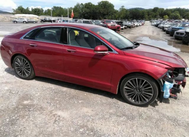 LINCOLN MKZ 2016 3ln6l2jk5gr630146