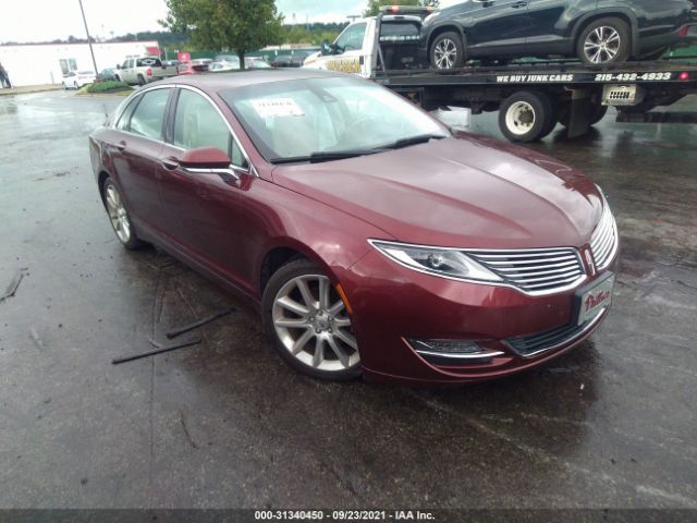 LINCOLN MKZ 2015 3ln6l2jk7fr625206