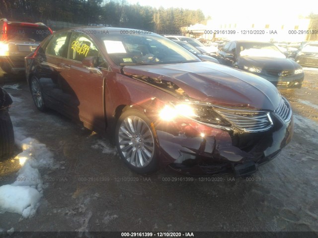 LINCOLN MKZ 2013 3ln6l2jk9dr810838