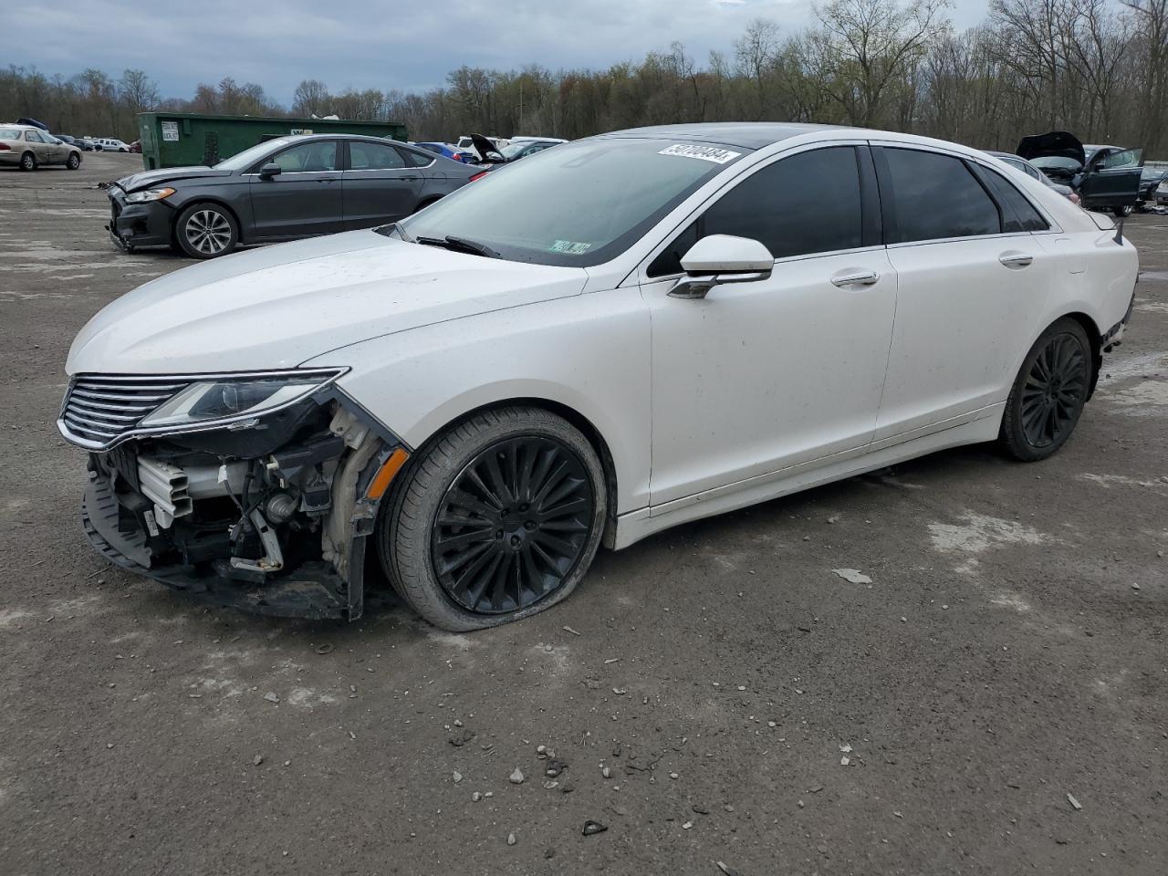 LINCOLN MKZ 2014 3ln6l2jk9er804555