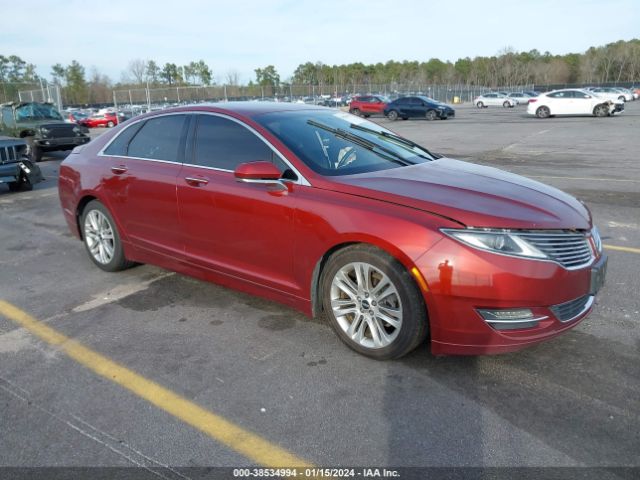 LINCOLN MKZ HYBRID 2014 3ln6l2lu0er803177