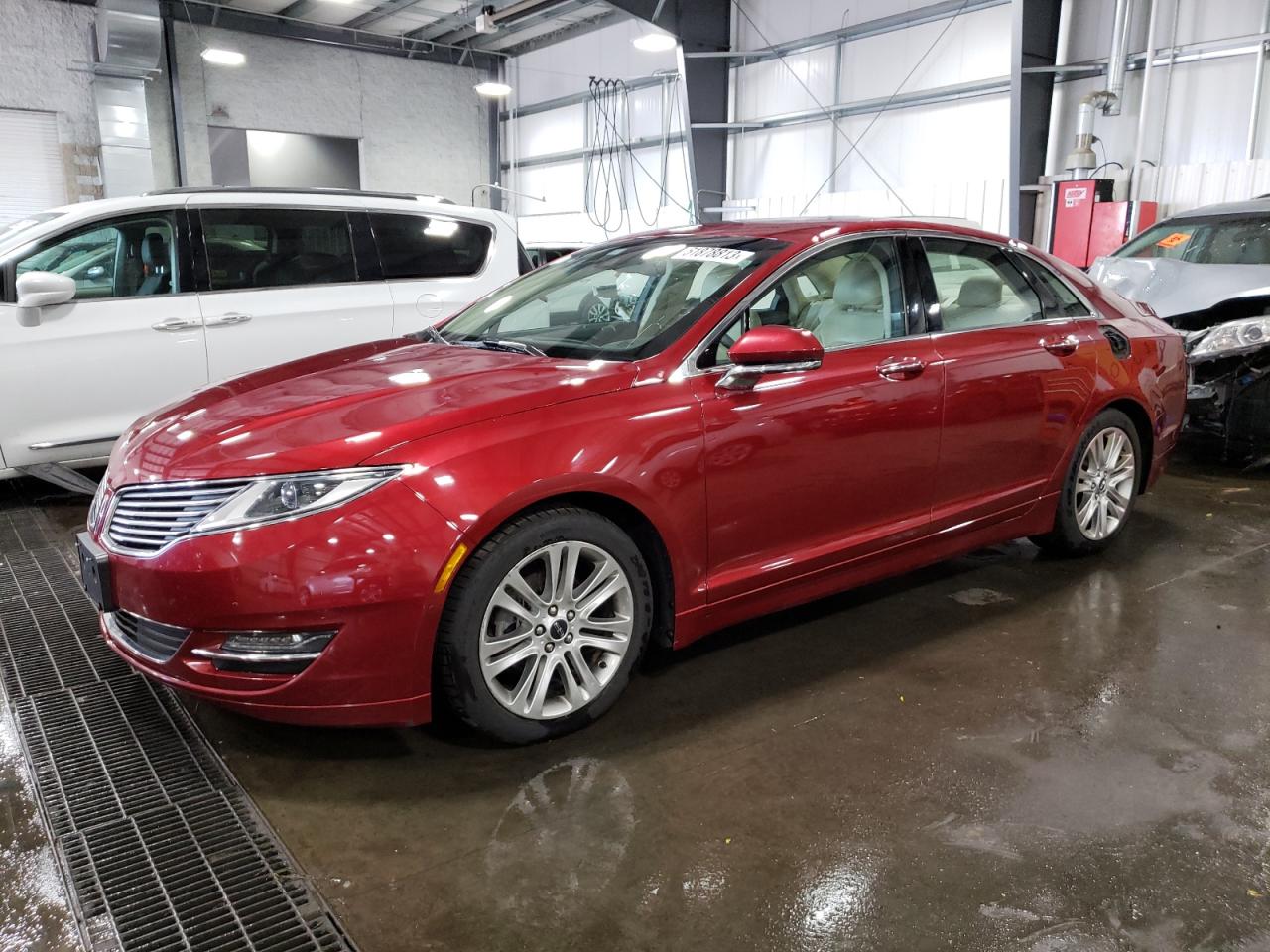 LINCOLN MKZ 2014 3ln6l2lu0er804622