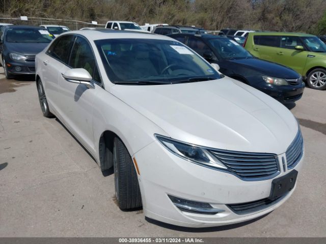 LINCOLN MKZ HYBRID 2014 3ln6l2lu0er804829