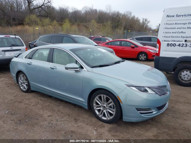 LINCOLN MKZ HYBRID 2014 3ln6l2lu1er823258