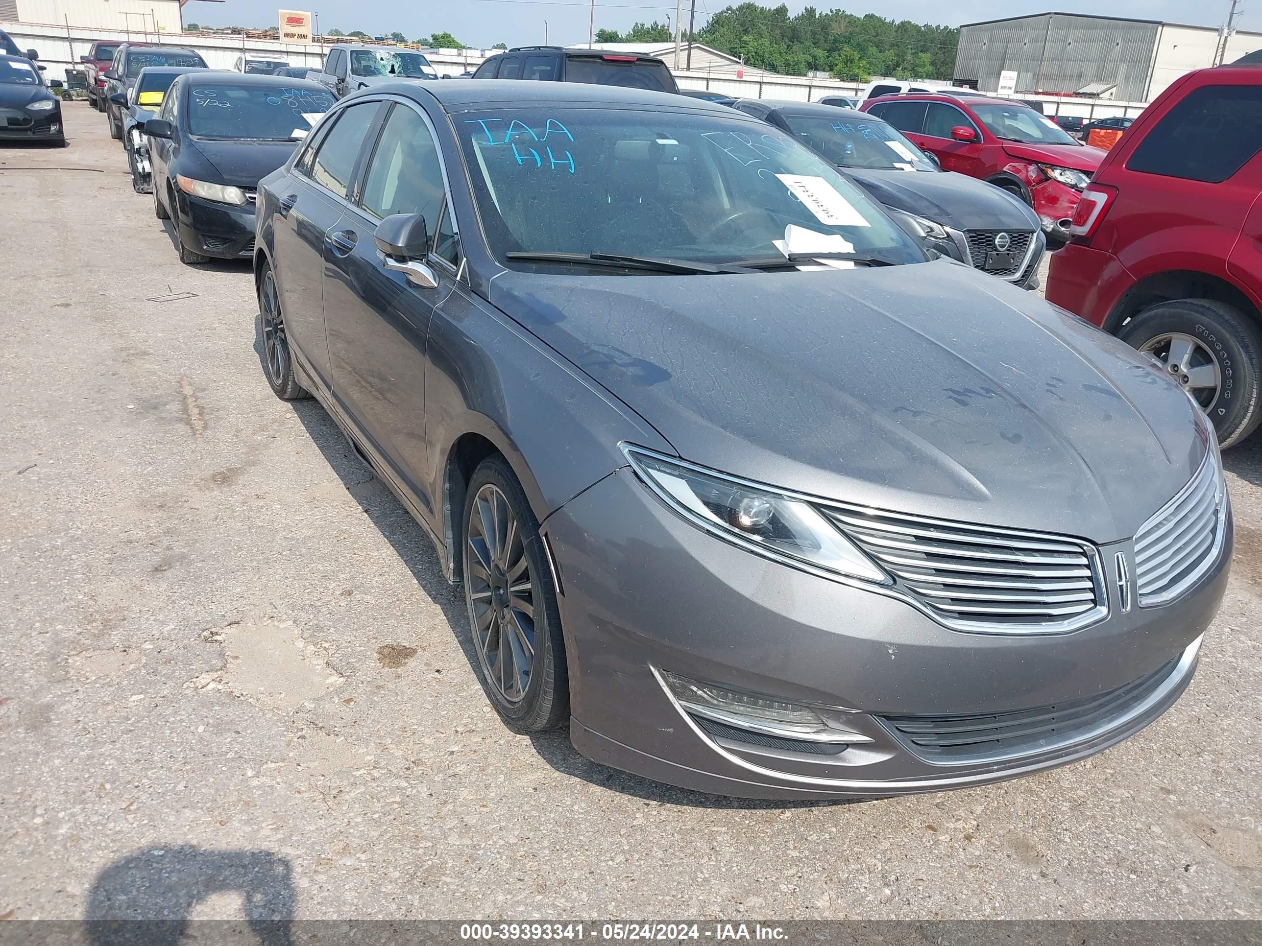 LINCOLN MKZ 2014 3ln6l2lu1er832493