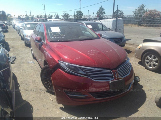 LINCOLN MKZ 2014 3ln6l2lu1er832560