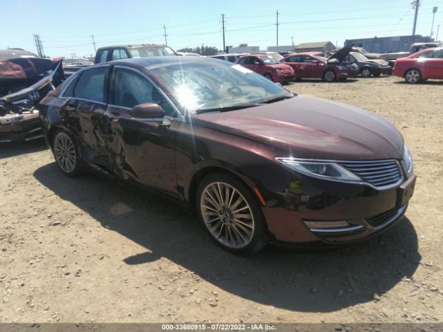 LINCOLN MKZ 2013 3ln6l2lu2dr828886