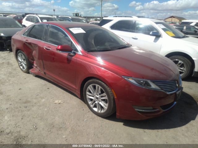 LINCOLN MKZ 2014 3ln6l2lu2er800880