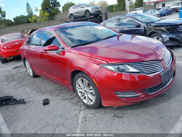 LINCOLN MKZ HYBRID 2014 3ln6l2lu2er811569