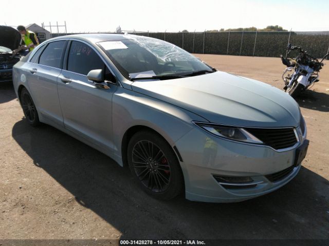 LINCOLN MKZ 2013 3ln6l2lu3dr802636