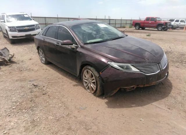 LINCOLN MKZ 2013 3ln6l2lu4dr820577