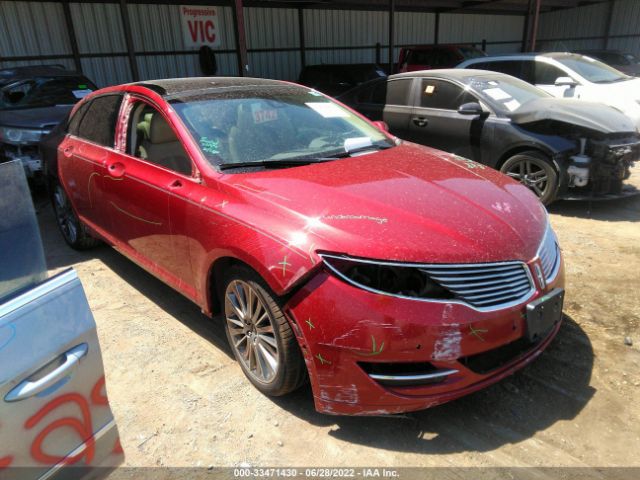 LINCOLN MKZ 2013 3ln6l2lu4dr823298