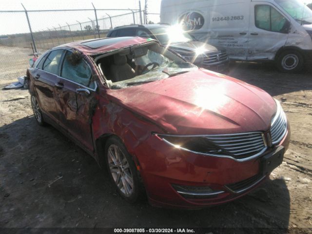 LINCOLN MKZ HYBRID 2014 3ln6l2lu4er828826