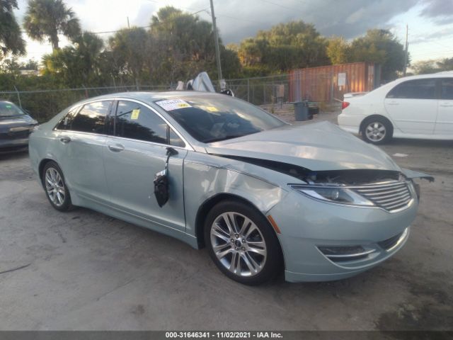 LINCOLN MKZ 2014 3ln6l2lu5er826552