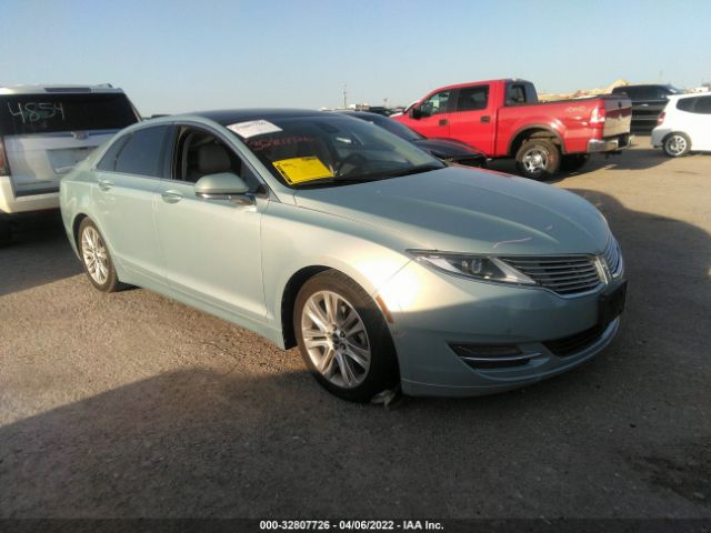 LINCOLN MKZ 2014 3ln6l2lu5er831735