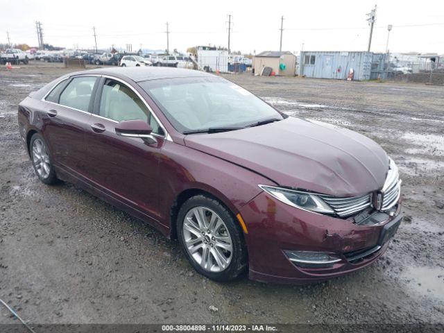 LINCOLN MKZ HYBRID 2013 3ln6l2lu6dr804302