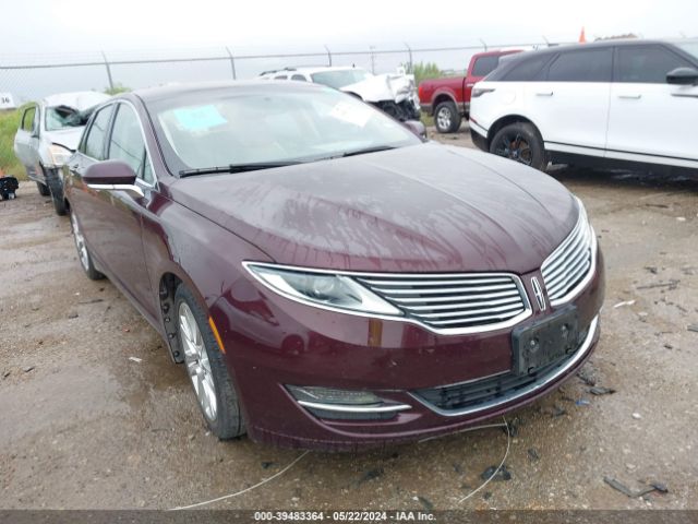 LINCOLN MKZ 2013 3ln6l2lu6dr829085