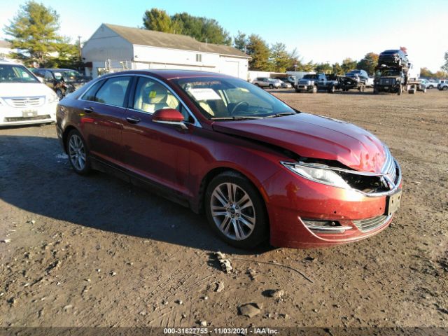 LINCOLN MKZ 2014 3ln6l2lu6er805967