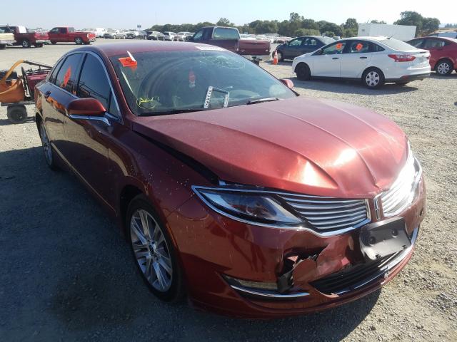 LINCOLN MKZ HYBRID 2014 3ln6l2lu6er809887