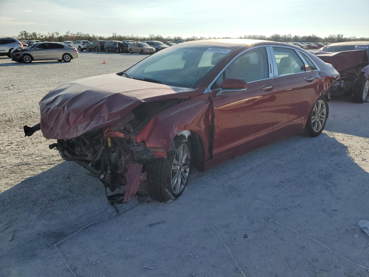 LINCOLN MKZ 2014 3ln6l2lu6er814281