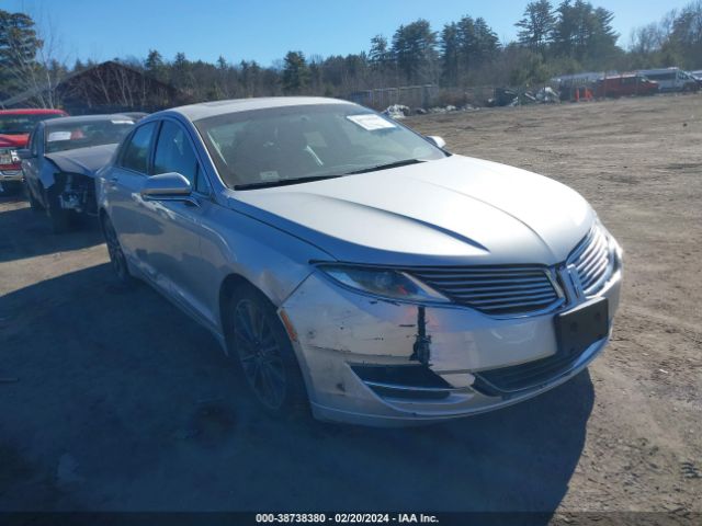 LINCOLN MKZ HYBRID 2014 3ln6l2lu6er832098