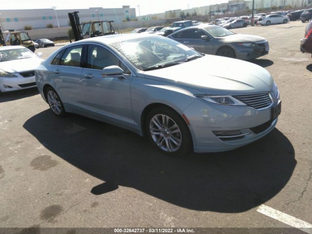 LINCOLN MKZ 2014 3ln6l2lu6er833073